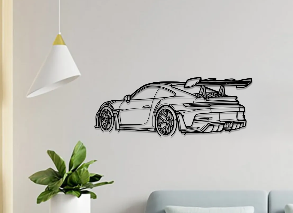 Porsche 911 GT3 RS Wall Art