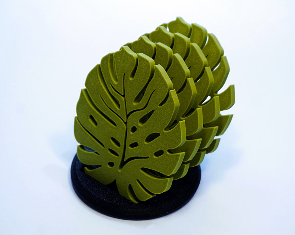 Pflanzenuntersetzer-Set