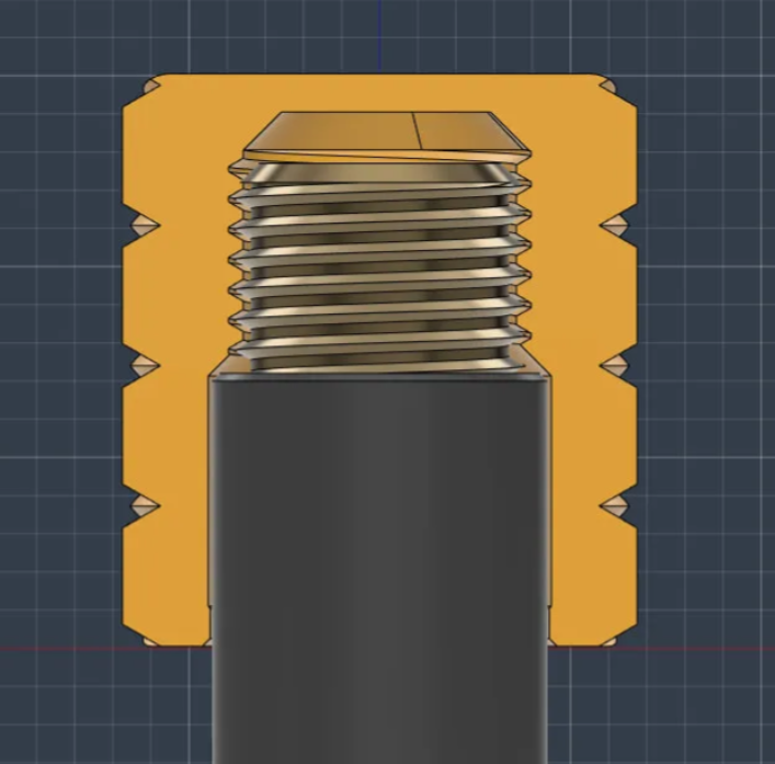 Gewinde-Ventilkappe für Reifen